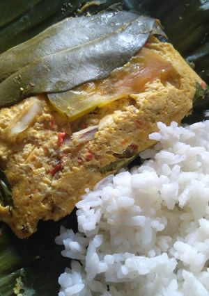 Foto resep Pepes Tahu Jamur tiram dan Teri