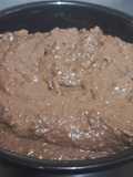 Postre de poroto negro y chocolate
