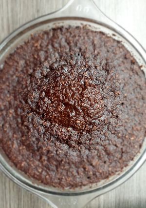 Kakaós-kókuszos mikrós süti recept fotója