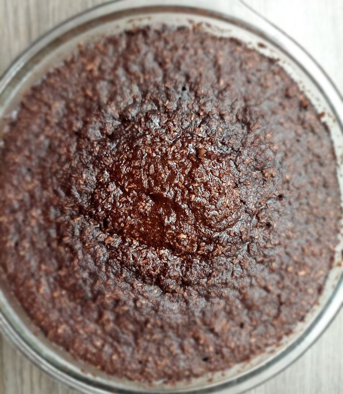 Kakaós-kókuszos mikrós süti recept fotója