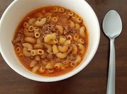 Una foto de coditos con carne molida
