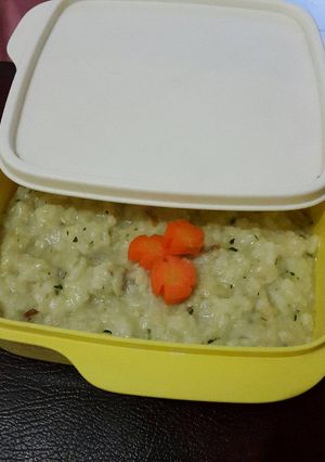 Foto resep Mpasi 9m+ Nasi Tim Lele Gurih