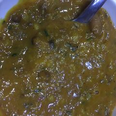 A picture of Boiled Moong daal.