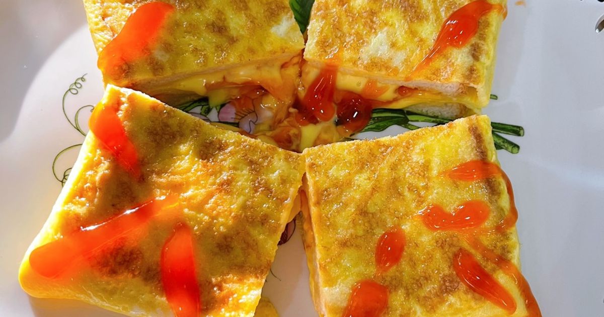 Resipi 👩‍🍳Roti Balut Telur Dadar oleh Mahadiah - Cookpad