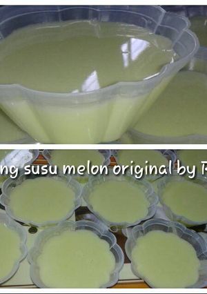 Foto resep Pusu melon original by rumah puding shakilla