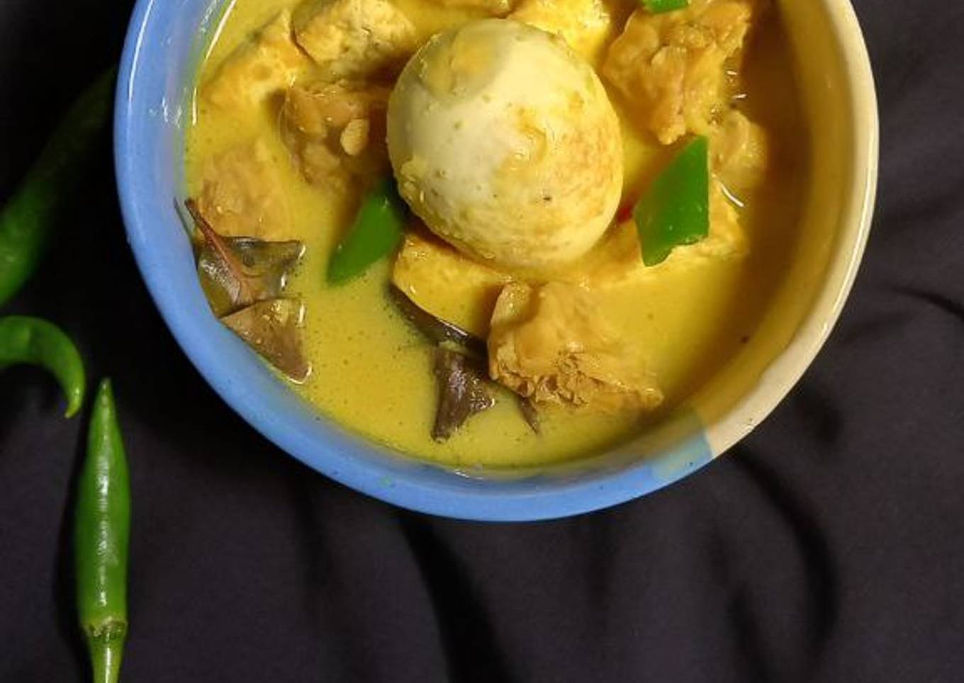 3T (Telur,Tempe,Tahu) Kuah Kuning