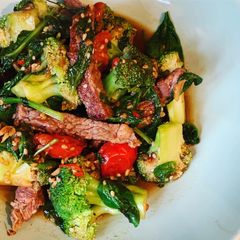 Ginger Beef & Broccoli A picture of Ginger Beef & Broccoli.