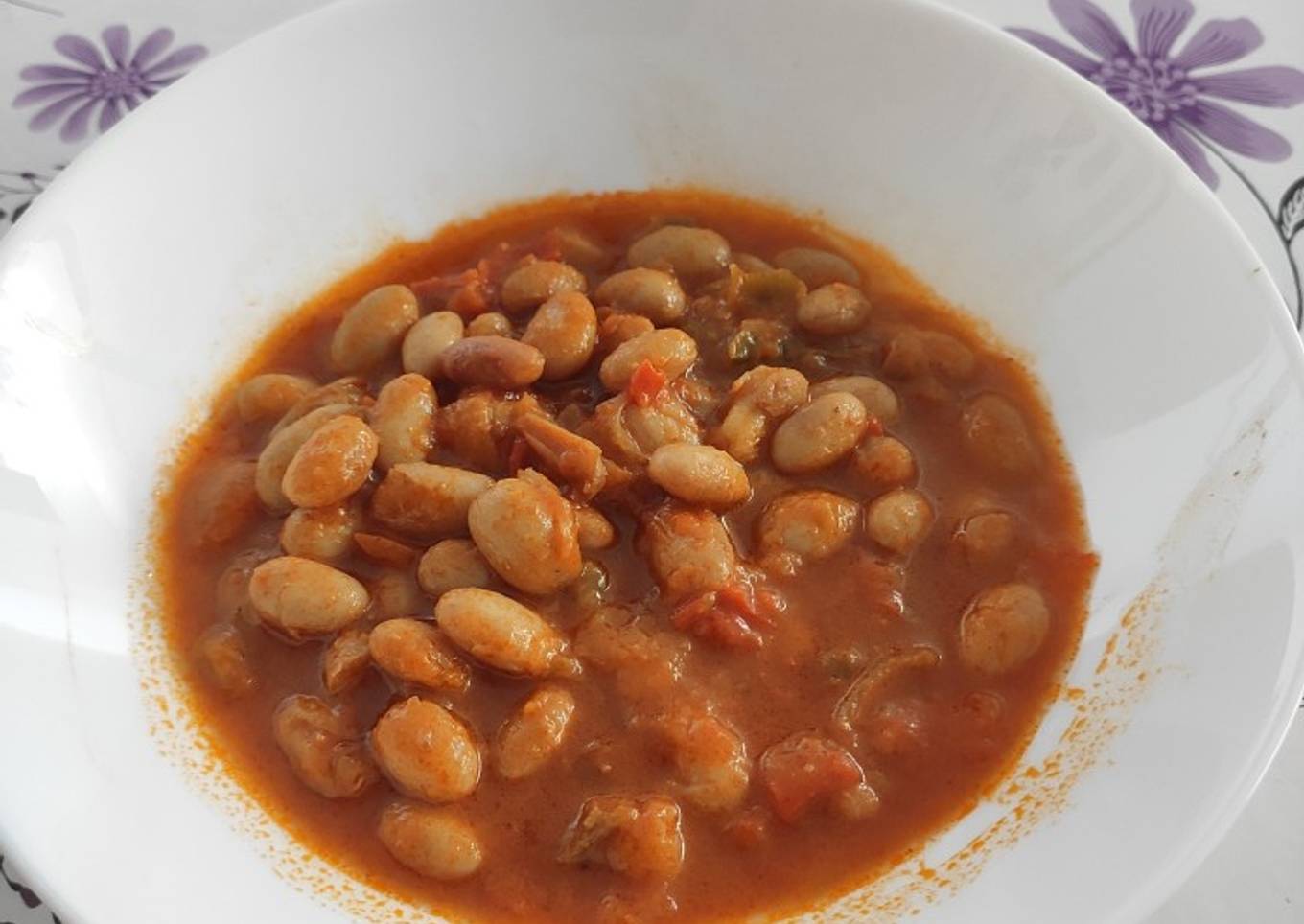 Habichuelas con Verdura en Mambo