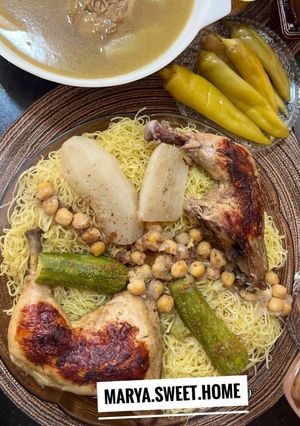صورة لوصفة رشتة جزائرية 🇩🇿🇩🇿