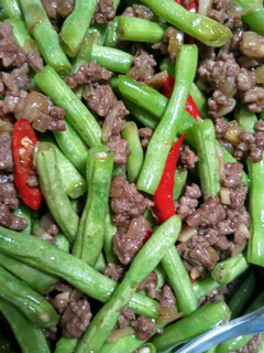 Foto resep Buncis Cah Daging Cincang
