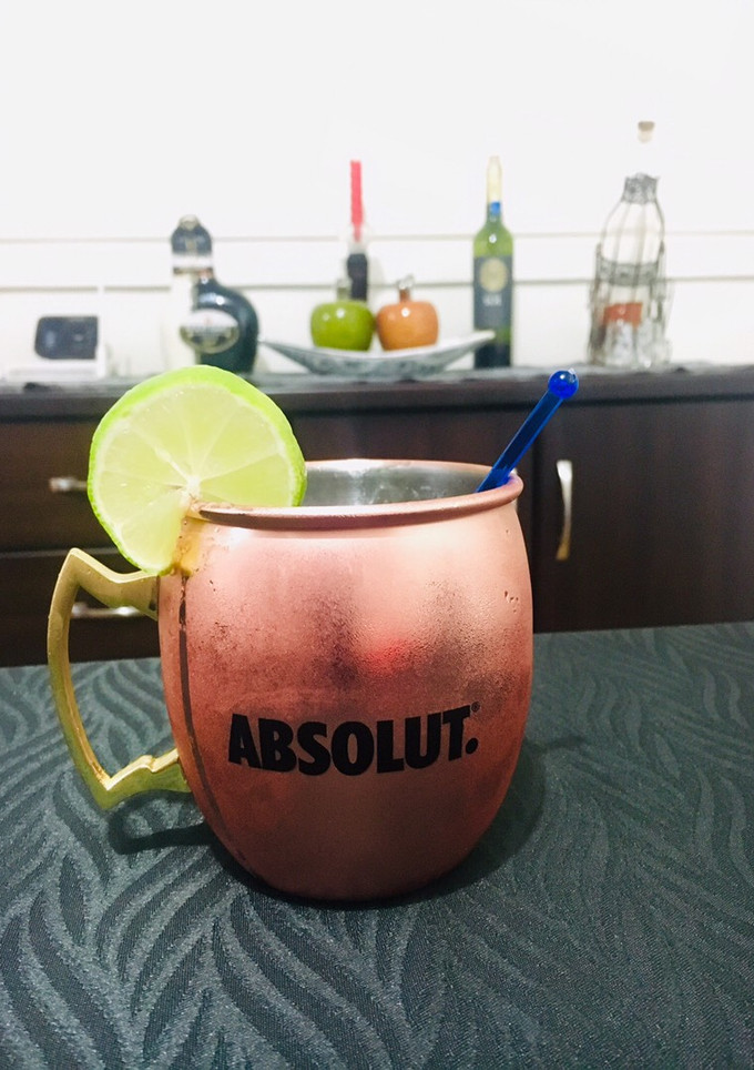 Una foto de Moscow Mule (Mula de Moscu)🍹🇺🇸