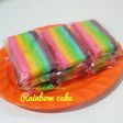 Rainbow cake bag 2