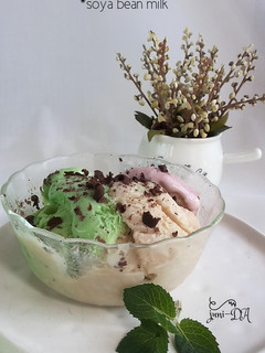 Foto resep 6.4~ Ice Cream homemade *susu kedelai (dairy-free)