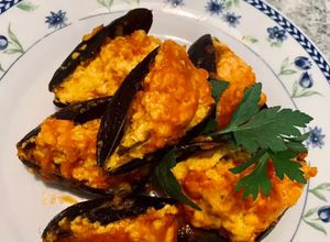 Foto di Cozze ripiene al sugo di pomodoro