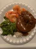 Beef,shrimp and broccoli special