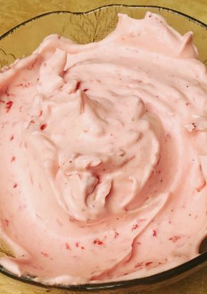 Una foto de Mousse de Frutillas