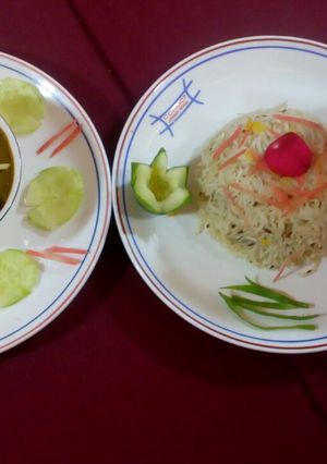 A picture of Jeera rice.