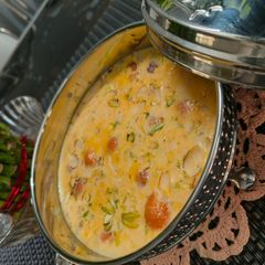 A picture of Carrot Rasmalai 🥕.