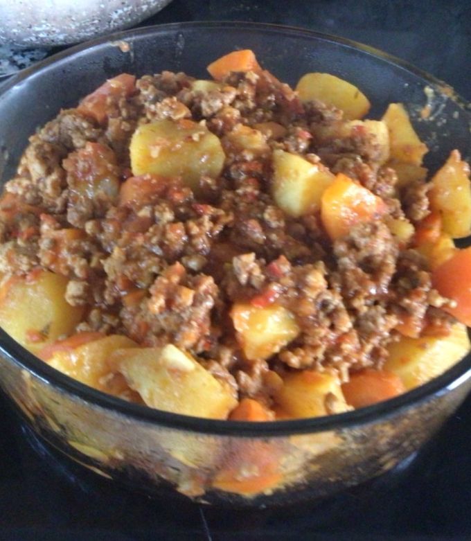 Una foto de Carne molida a la venezolana