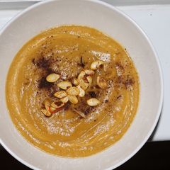 A picture of Sleeping in a tent in your living room... and how to make the perfect fall soup.