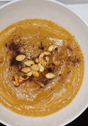 A picture of Sleeping in a tent in your living room... and how to make the perfect fall soup.