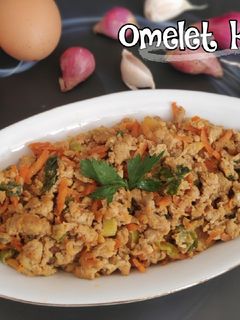 Foto resep Omelet telur kerikil