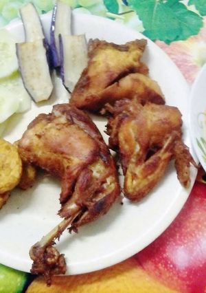 Foto resep Ayam penyet sambal terasi