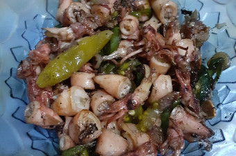 Cara Gampang Membuat Oseng Cumi Asin Cabe Ijo Menu Enak