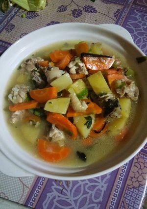 Foto resep Sup ayam + sayur