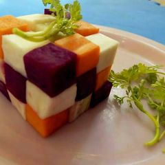 A picture of Cube winter special salad.
