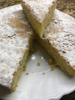 Una foto de Torta de Santiago