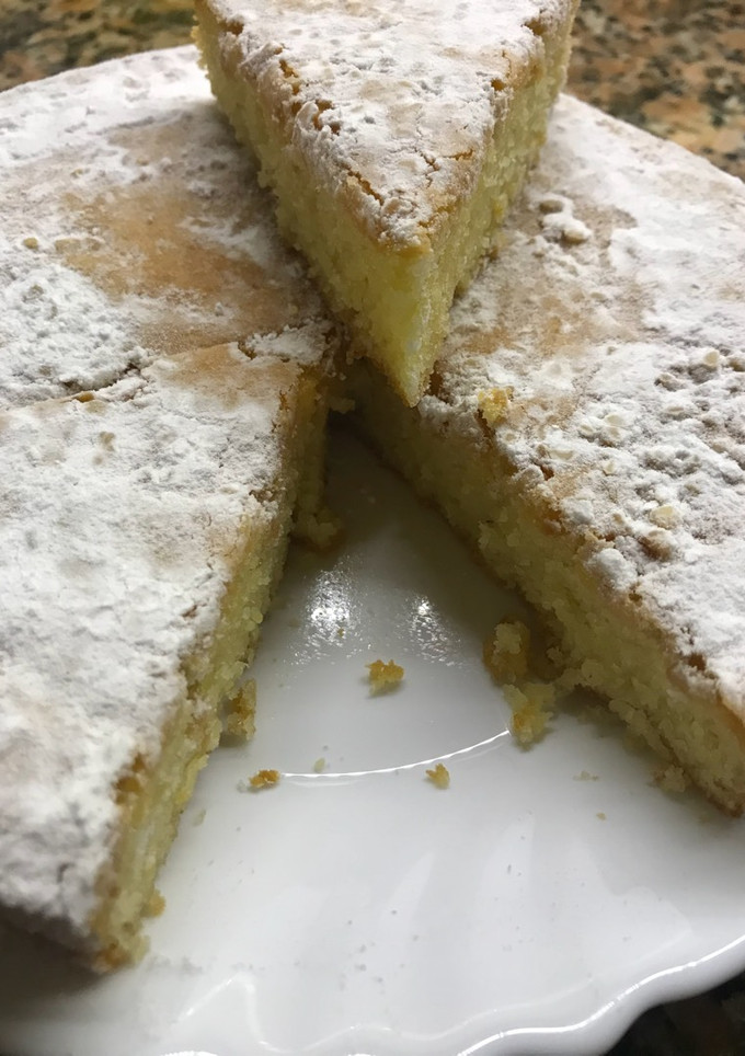 Una foto de Torta de Santiago