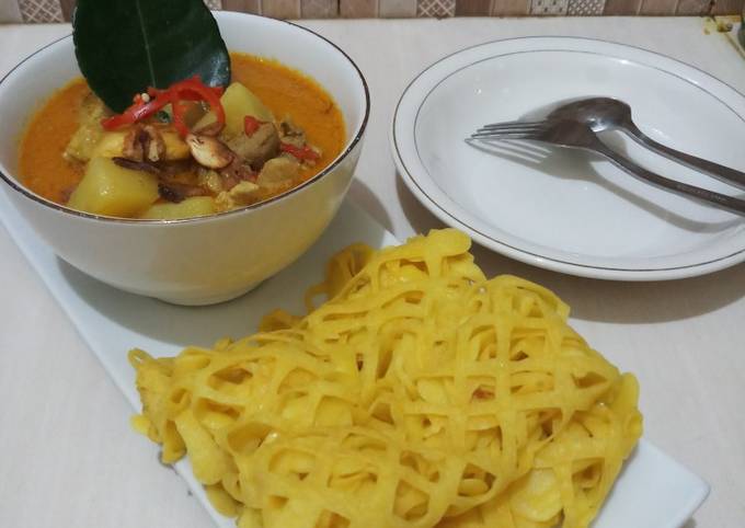 Roti jala dan kari