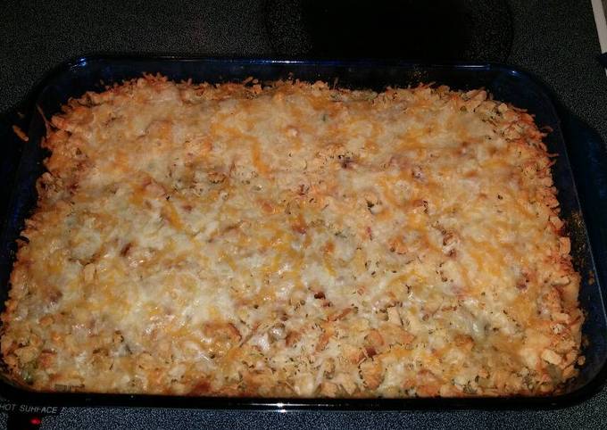 Simple Way to Make Ultimate Beef &amp; Broccoli Stuffing Casserole