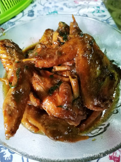 Foto resep Sayap ayam bumbu kecap