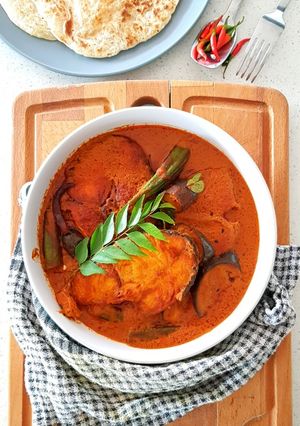 A picture of Spanish Mackerel Curry.