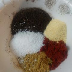 A picture of Latino Mix, Mild Seasonings for Tacos.