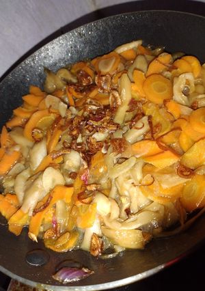 Foto resep Tumis Jamur Wortel