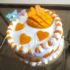 A picture of Mango Cake.