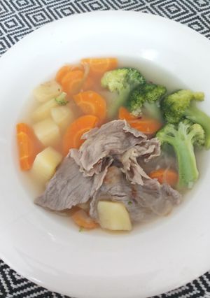 Foto resep Sop slice beef