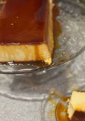 صورة لوصفة كريم كراميل 🍮 بالذ طريقة