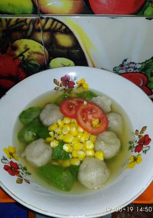 Foto resep Sop Bagong (bakso jagung oyong) 😅😂