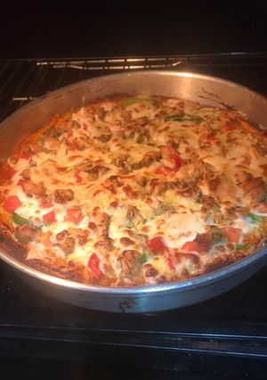 صورة لوصفة البيتزا 🍕