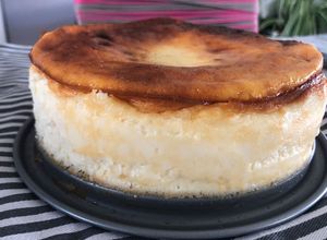 Una foto de Tarta de queso viejo tostado y quark en olla GM G Deluxe