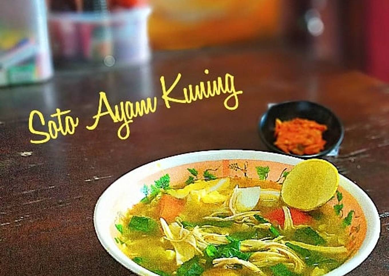 Soto ayam kuning