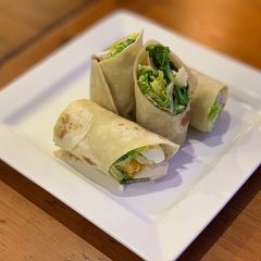 Grilled Chicken Caesar Salad Wraps A picture of Grilled Chicken Caesar Salad Wraps.