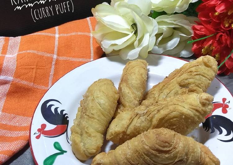 5 Resep: (1.32) Karipap Pusing (Curry Puff) Kekinian