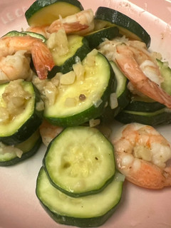 節瓜炒蝦仁(簡單料理) 的食譜成品照片