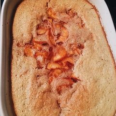 A picture of Peach Cobbler.