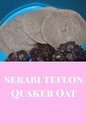 Foto resep Serabi teflon quaker oat
